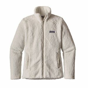 Patagonia Los Gatos White Zip-Up Fleece